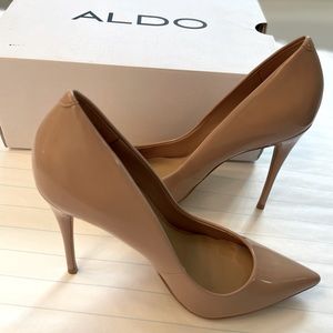 ALDO NUDE PINK heels